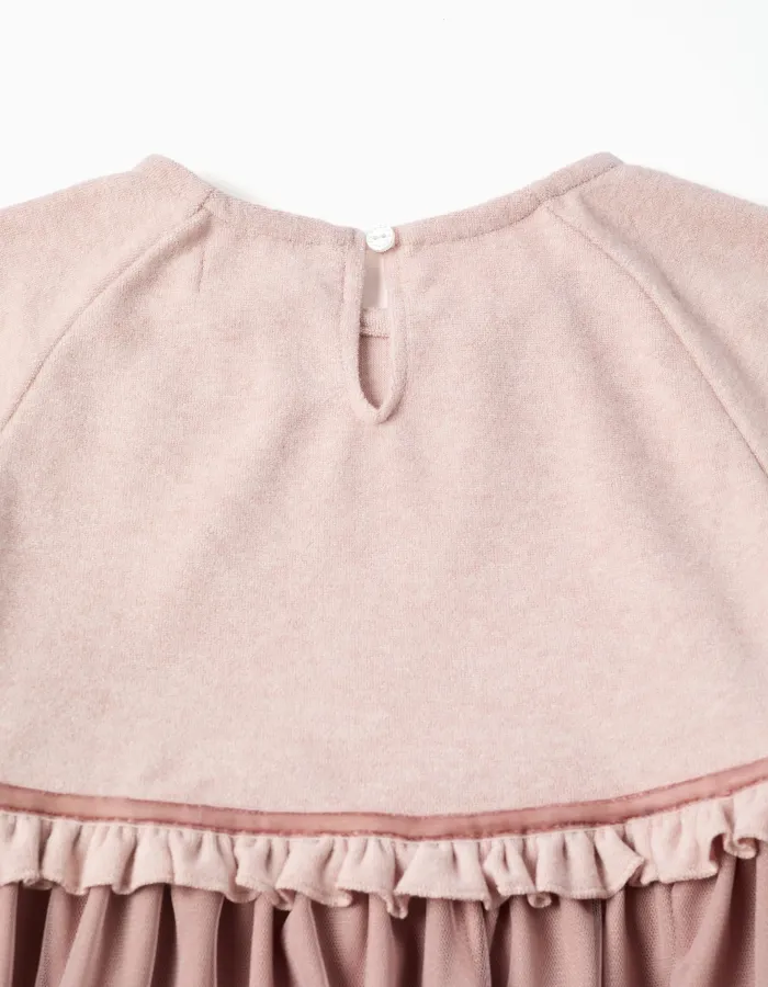 Dress tull, light pink