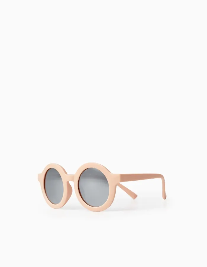 Level 3 UV Protection Sunglasses for Baby Girls, Light Pink