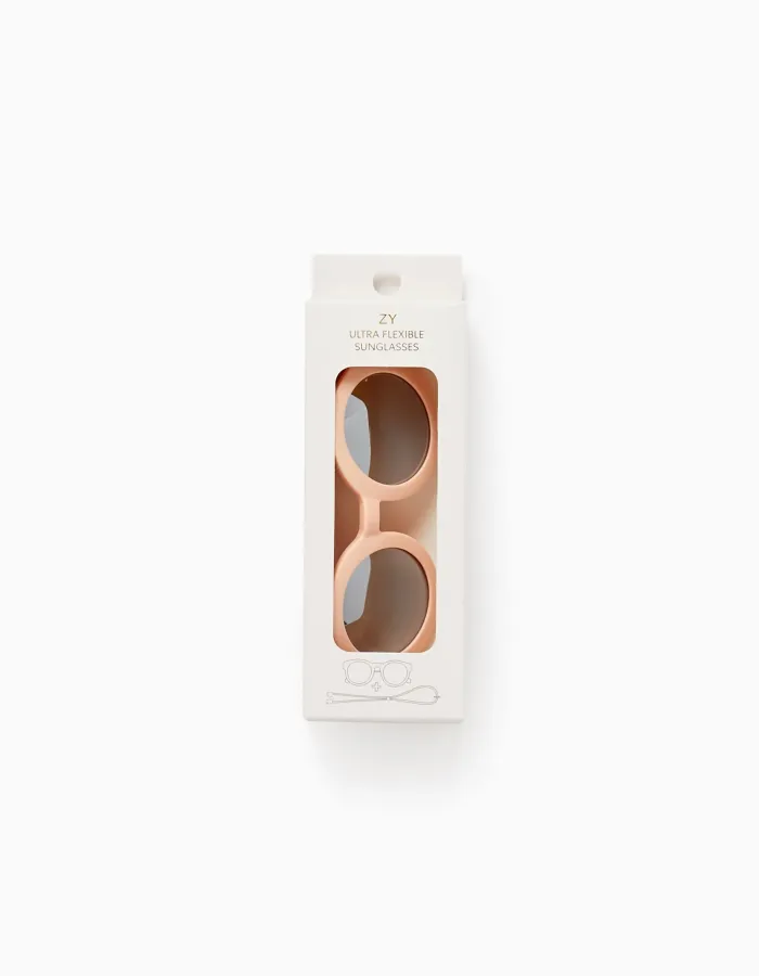 Level 3 UV Protection Sunglasses for Baby Girls, Light Pink