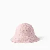HAT EMBROIDERY, LIGHT PINK