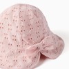 HAT EMBROIDERY, LIGHT PINK