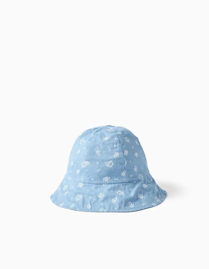 HAT COTTON, LIGHT BLUE