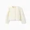 Classic Jacket for Girls, Cream