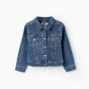 Denim Jacket for Girls, Blue