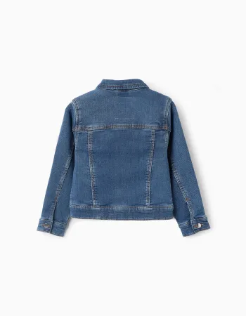 Denim Jacket for Girls, Blue