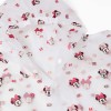Hooded rain poncho with Minnie print for babies and girls, transparent