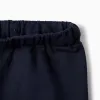 Wide Leg Cotton Joggers Trousers for Girls 'Minnie', Dark Blue