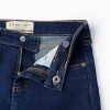 Flexible Skinny Jeans for Girls, Dark Blue