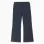 Flared brushed jeggings for girls, navy blue