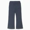 Flared brushed jeggings for girls, navy blue