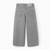 Pants denim glitter, light grey