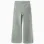 Flared corduroy leggings with elastic waist for girls, light green