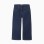 Straight fit denim trousers with 5 pockets for girls, dark blue