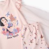 Pyjama Vest top + Shorts + Cape for Girls 'Snow White', Pink