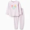 Polar Fleece Pyjamas for Girls 'Monsters of Emotions', Lilac