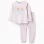 Polar Fleece Pyjamas for Girls 'Monsters of Emotions', Lilac