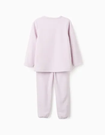 Polar Fleece Pyjamas for Girls 'Monsters of Emotions', Lilac