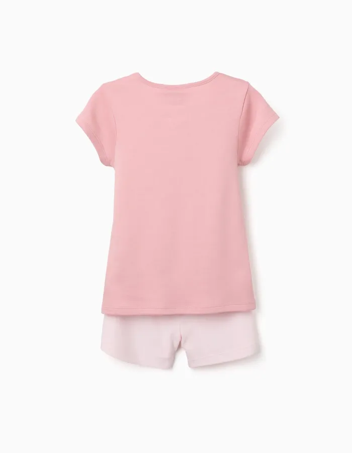HK PYJAMA INTERLOCK, LIGHT PINK