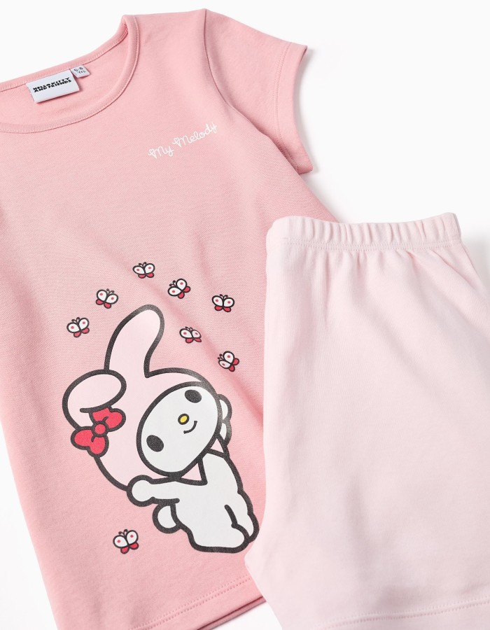 HK PYJAMA INTERLOCK, LIGHT PINK