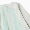 Polar fleece pyjamas with Elsa and cape for girls, light green/white