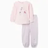 Long sleeve cotton pyjamas K-Pop Demon Hunters for girls, pink/lilac