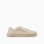 Beige Ruffles Sneakers, for Girls