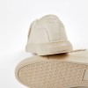 Beige Ruffles Sneakers, for Girls