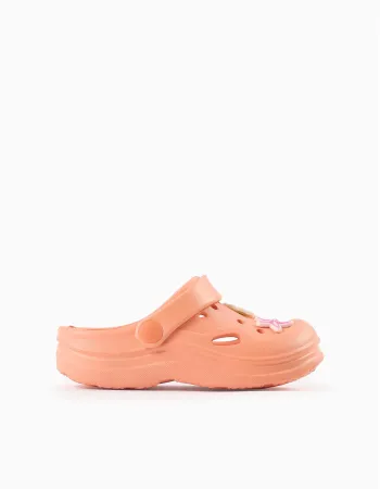 Rubber Clogs for Girls 'Beach', Coral