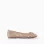 Mesh Ballerina Flats with Sparkles for Girls, Pink/Silver