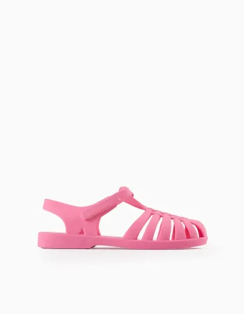Flexible Rubber Sandals for Girls 'Jellyfish', Pink