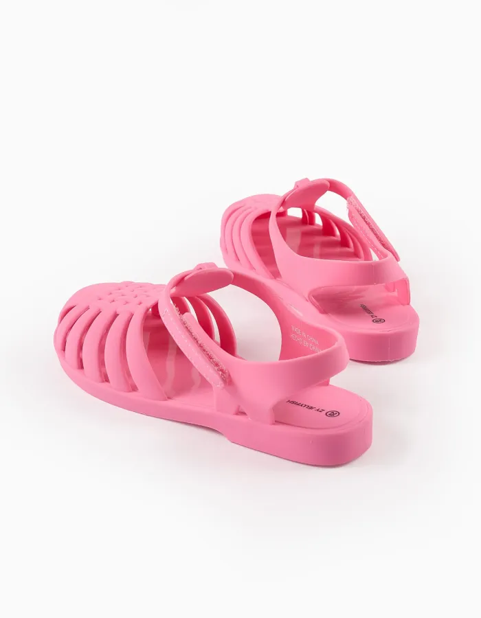 Flexible Rubber Sandals for Girls 'Jellyfish', Pink