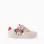 Light-up combined trainers with Minnie for girls, pink