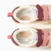 Dual-fabric ZY Move trainers for girls, pink/burgundy/beige