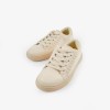 Beige Ruffles Sneakers, for Girls
