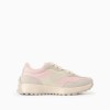 Trainers with laces Superlight Runner for girls, pink/beige