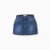 Denim Mini-skirt for Girls, Blue