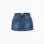 Denim Mini-skirt for Girls, Blue