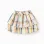 Checked Ruffled Cotton Skirt for Girls 'B&S', Multicolour