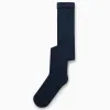 Knitted Tights with Anti-Pilling for Girls, Dark Blue