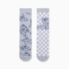 Pack 2 Pairs of Non-Slip Socks for Girls 'Stitch', Blue