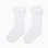 High Socks with Tulle Ruffles for Girls, White
