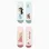 Pack of 2 Non-Slip Socks for Girls 'Jamin/Rapunzel', Pink/Blue