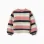 Knitted jumper with stripes for girls, pink/beige/blue/green
