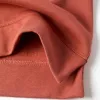 Brushed sweatshirt with art and nature motif for girls, terracotta