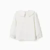 Long sleeve t-shirt jersey, white