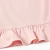 Long sleeve cotton T-shirt with Stitch print for girls, light pink