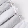 Pack of 5 Cotton Briefs Solid colours for Girls, White/Grey
