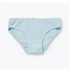 Pack of 5 Briefs for Girls 'Solid' White/blue