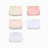Pack of 5 Briefs for Girls 'Butterflies', White/Pink/Beige