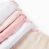 Pack of 5 Briefs for Girls 'Butterflies', White/Pink/Beige